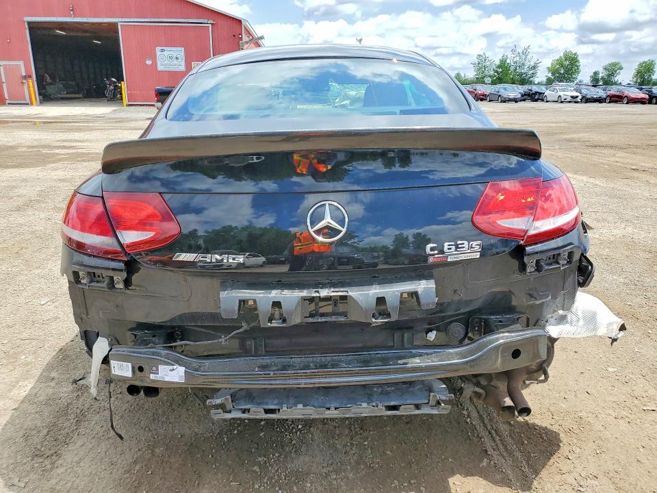 2018 Mercedes-benz C-klasse amg VIN WDDWJ8HB7JF638536 COPART salvage auction — SIDE, On - Permit No Brand - Unfit, sold $21,750 on 2026-07-23 (photo 6)