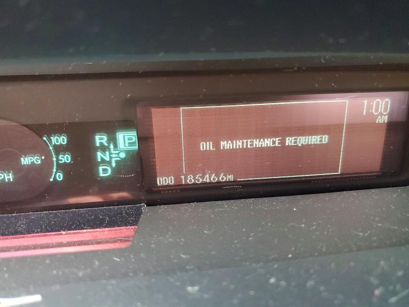 2011 Toyota Prius VIN JTDKN3DU2B5303957 COPART salvage auction — REAR END, Tn - Salvage Certificate, sold $600 on 2026-07-21 (photo 9)