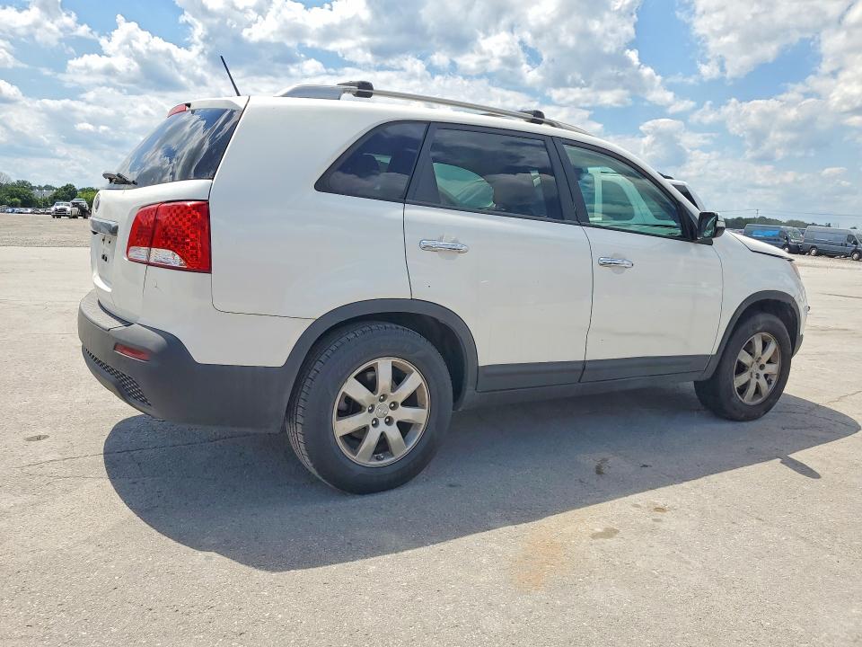 2012 Kia Sorento VIN 5XYKT3A66CG267890 COPART salvage auction — MINOR DENT/SCRATCHES, Tn - Certificate Of Title, sold $1,400 on 2026-07-06 (photo 3)