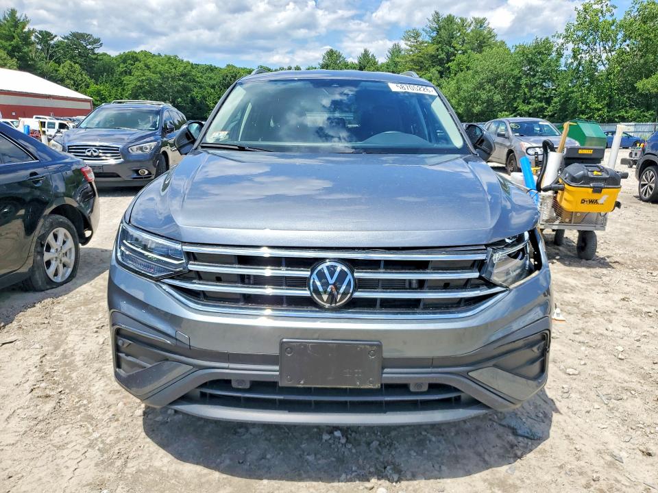 2024 Volkswagen Tiguan VIN 3VV2B7AX8RM187071 COPART salvage auction — FRONT END, Ma - Cert Of Title-Salvage, sold $11,600 on 2026-08-27 (photo 5)