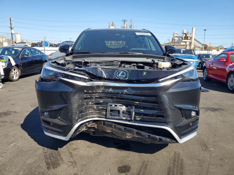 2025 Lexus Tx VIN 5TDABAB67SS010627 COPART salvage auction — FRONT END, Salvage Title, sold $21,000 on 2026-07-22 (photo 5)