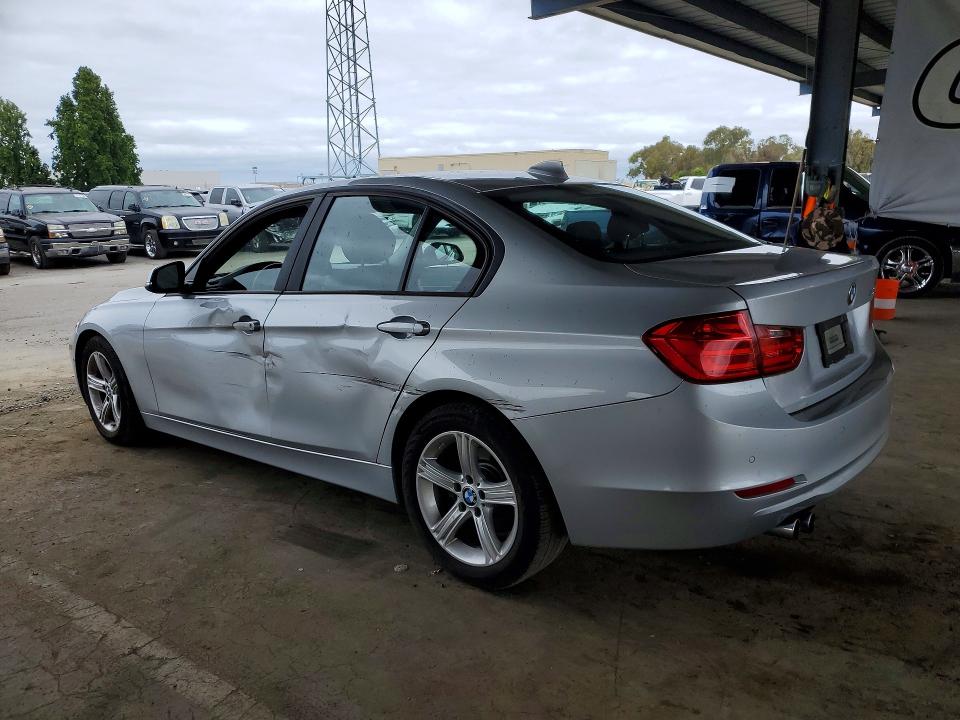 2013 BMW 3 series VIN WBA3C1G53DNR44182 COPART salvage auction — SIDE, CA - SALVAGE CERTIFICATE, sold $3,600 on 2026-07-09 (photo 2)