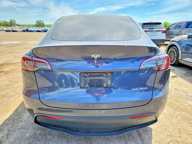 2023 Tesla Mdl y VIN 7SAYGDEE9PF775471 COPART salvage auction — FRONT END, ON - PERMIT NO BRAND - UNFIT, sold $6,100 on 2026-07-21 (photo 6)