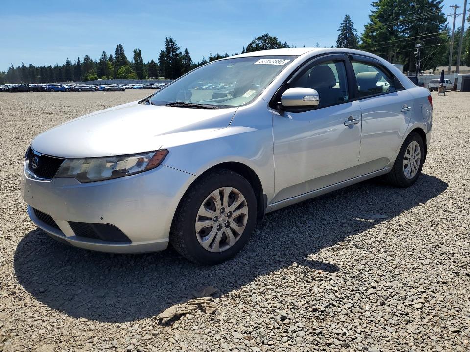 2010 Kia Forte VIN KNAFU4A29A5247881 COPART salvage auction — FRONT END, WA - BILL OF SALE, sold $225 on 2026-07-21 (photo 1)