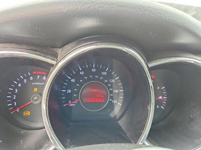 2013 Kia VIN 5XXGN4A78DG180383 COPART salvage auction — FRONT END, Ky - Bill Of Sale/Part Only/No Titl, sold $300 on 2026-07-13 (photo 9)