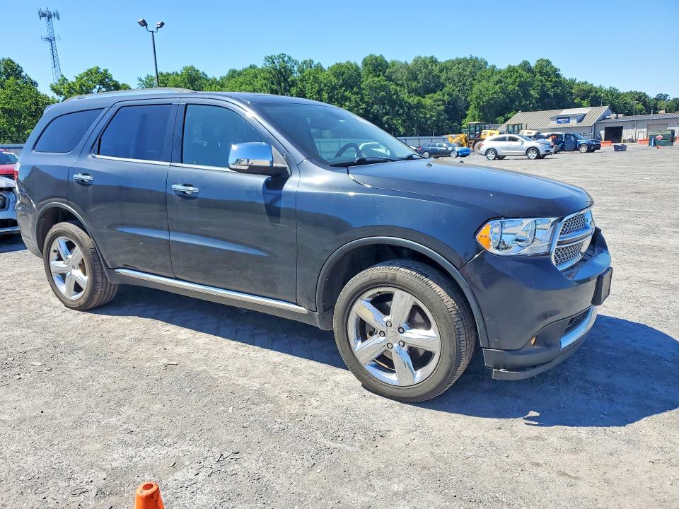 2012 Dodge Durango VIN 1C4RDJEG9CC336949 COPART salvage auction — FRONT END, Pa - Certificate Of Salvage, sold $500 on 2026-07-02 (photo 4)