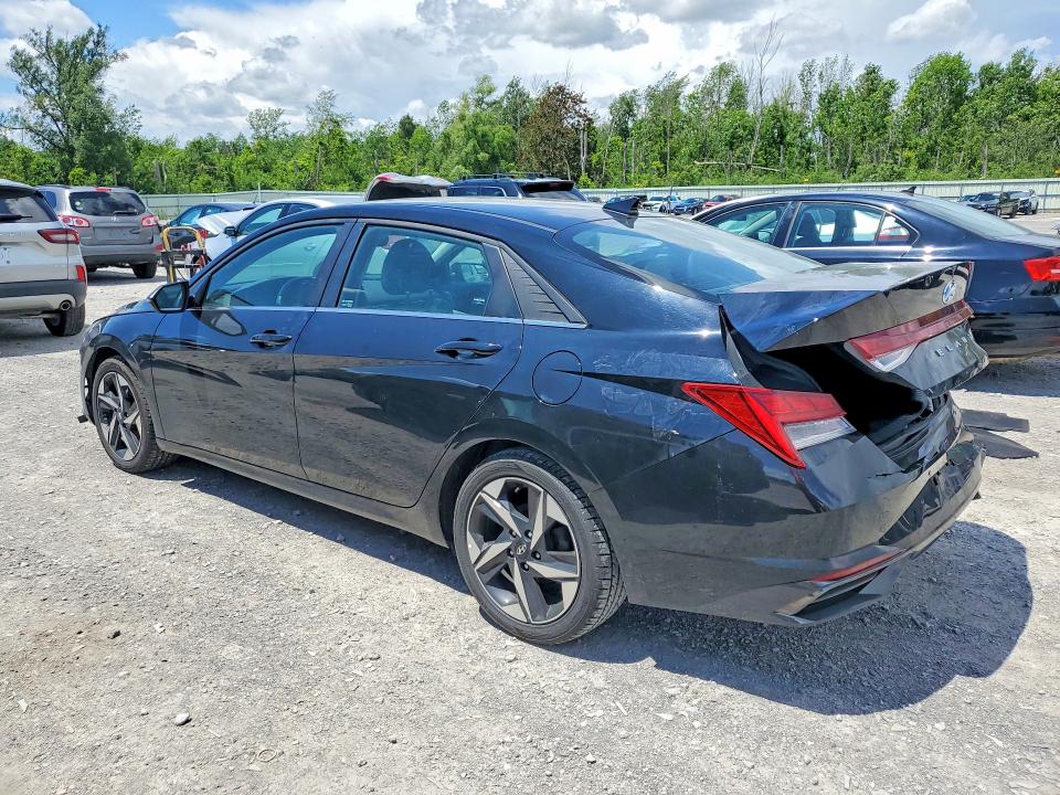 2022 Hyundai Elantra VIN KMHLP4AG7NU293886 COPART salvage auction — REAR END, Ny - Mv-907A Salvage Certificate, sold $4,600 on 2026-07-20 (photo 2)