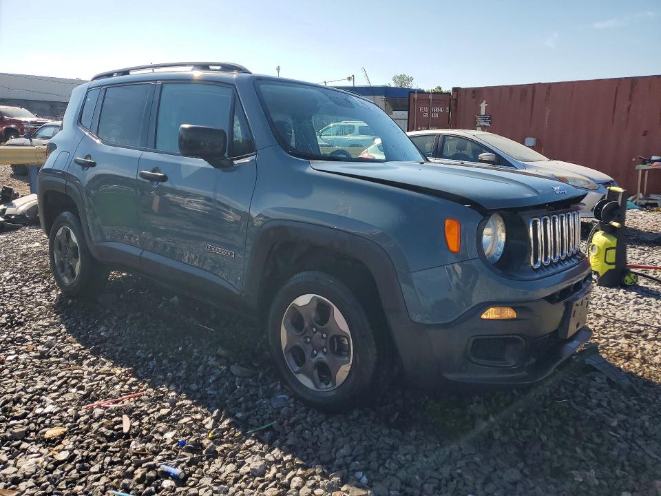2017 Jeep Renegade VIN ZACCJBAB3HPE68820 COPART salvage auction — FRONT END, AL - CERT OF TITLE-SALVAGE TITLE, sold $1,050 on 2026-07-28 (photo 4)