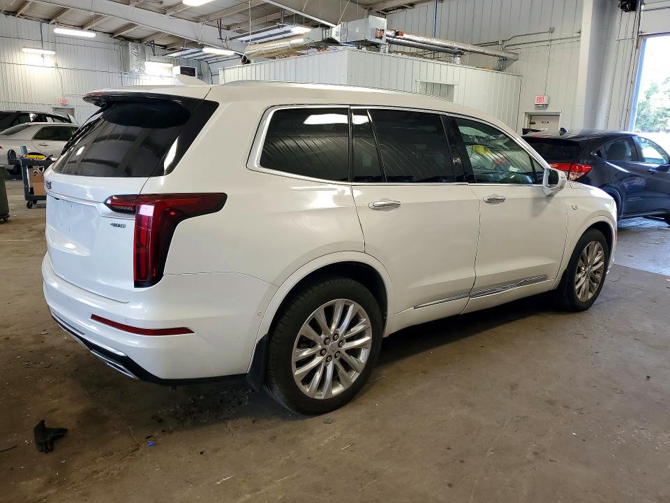 2020 Cadillac Xt6 VIN 1GYKPDRS1LZ130198 COPART salvage auction — HAIL, Mn - Cert Of Title-Salvage, sold $9,200 on 2026-07-21 (photo 3)