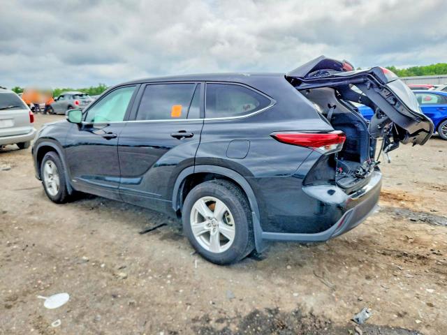 2023 Toyota Highlander VIN 5TDBBRCH8PS108818 COPART salvage auction — SIDE, Va - Cert Of Title - Salvage, sold $4,750 on 2026-07-15 (photo 2)