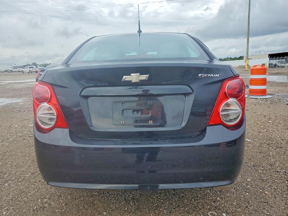 2013 Chevrolet SONIC VIN 1G1JA5SH2D4167582 COPART salvage auction — SIDE, Tx - Salvage Vehicle Title, sold $325 on 2026-07-02 (photo 6)