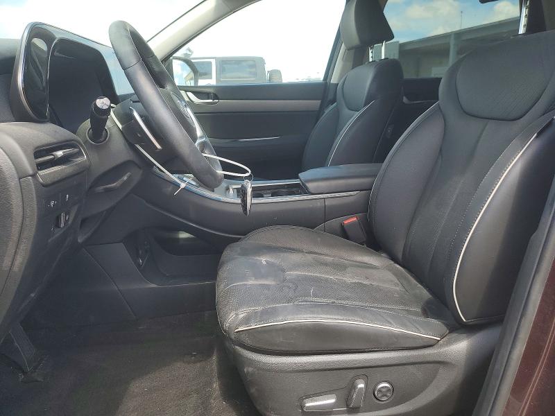2024 Hyundai Palisade VIN KM8R44GE4RU803643 COPART salvage auction — FRONT END, Fl - Cert Of Title Slvg Rebuildable, sold $11,600 on 2026-07-16 (photo 7)