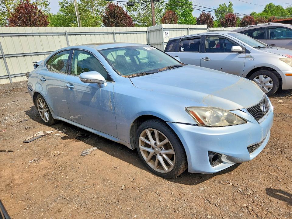 2011 Lexus Is 250 VIN JTHCF5C25B5045834 COPART salvage auction — REAR END, Ct - Certificate Of Title, sold $500 on 2026-07-24 (photo 4)