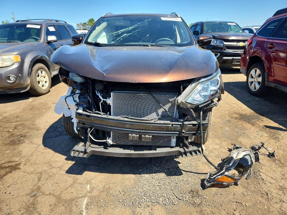2017 Nissan Rogue VIN JN1BJ1CP1HW009290 COPART salvage auction — FRONT END, Ct - Cert Of Title-Salvage, sold $1,550 on 2026-07-17 (photo 5)