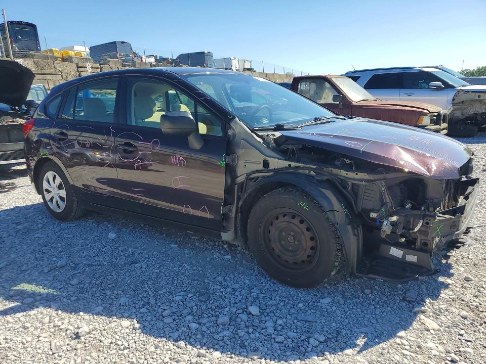 2013 Subaru VIN JF1GPAA61DH803058 COPART salvage auction — FRONT END, Ky - Cert Of Title-Salvage, sold $875 on 2026-07-17 (photo 4)