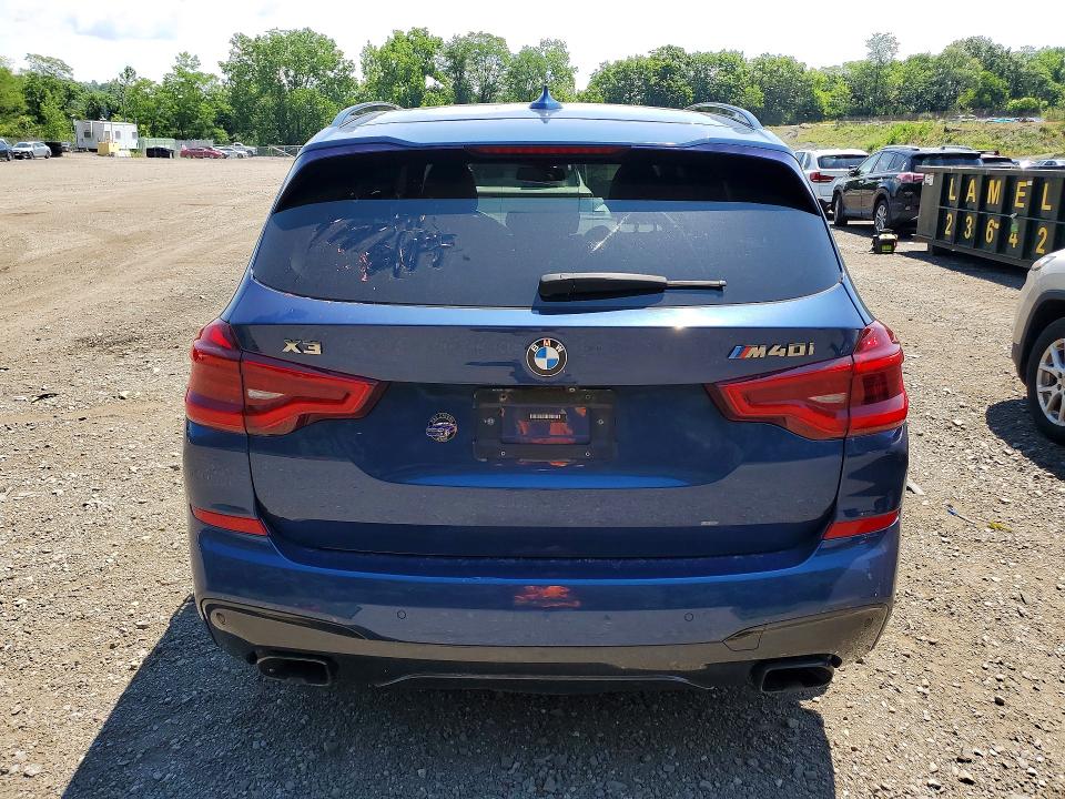 2018 BMW X3 VIN 5UXTS3C59J0Y94452 COPART salvage auction — FRONT END, Ny - Mv-907A Salvage Certificate, sold $9,500 on 2026-07-16 (photo 6)