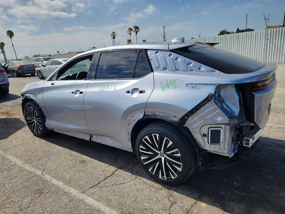 2024 Lexus Rz VIN JTJABABB9RA002014 COPART salvage auction — ALL OVER, CA - SALVAGE CERTIFICATE, sold $13,300 on 2026-08-11 (photo 2)