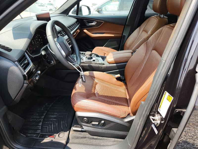 2019 Audi Q7 VIN WA1VAAF71KD014931 COPART salvage auction — FRONT END, Co - Public - Salvage Title, sold $10,800 on 2026-07-14 (photo 7)