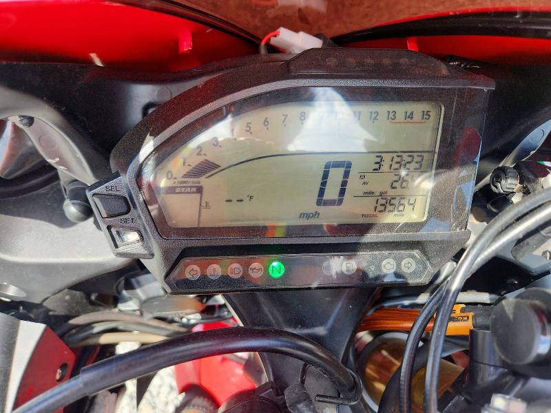 2014 Honda Cbr VIN JH2SC5961EK300296 COPART salvage auction — FRONT END, In - Cert Of Title-Salvage Title, sold $1,350 on 2026-07-30 (photo 7)