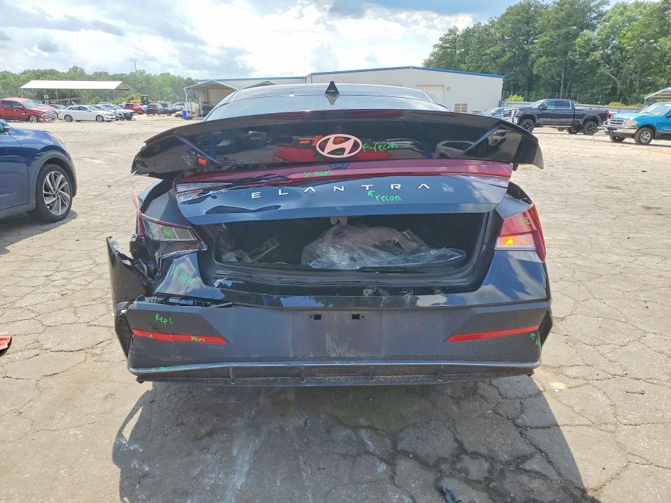 2025 Hyundai VIN KMHLM4DG8SU051012 COPART salvage auction — REAR END, Ga - Cert Of Title-Salvage, sold $525 on 2026-07-24 (photo 6)