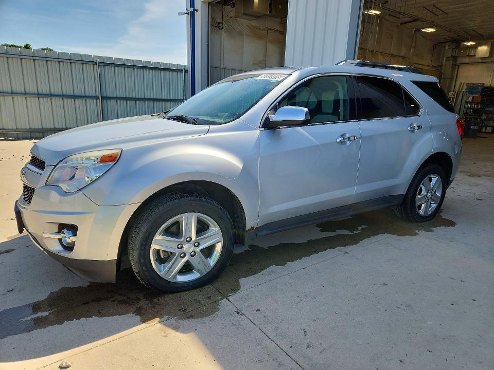 2015 Chevrolet Equinox VIN 2GNFLHE33F6398461 COPART salvage auction — HAIL, IN - CERTIFICATE OF TITLE, sold $450 on 2026-07-09 (photo 1)