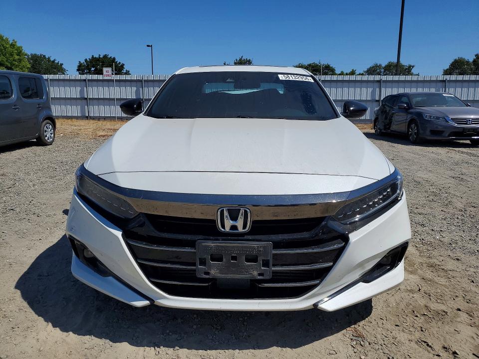2021 Honda Accord VIN 1HGCV2F32MA002488 COPART salvage auction — REAR END, CA - SALVAGE CERTIFICATE, sold $5,000 on 2026-07-09 (photo 5)