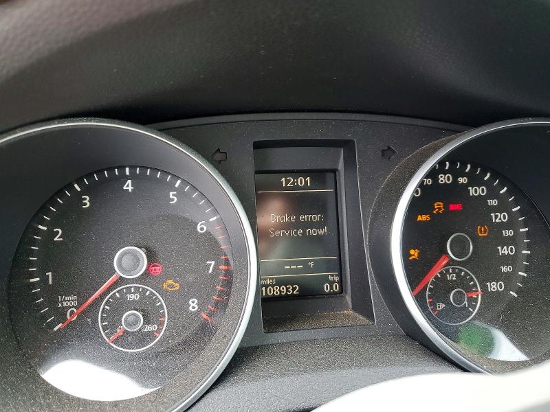 2010 Volkswagen Gti VIN WVWEV7AJ8AW231458 COPART salvage auction — FRONT END, Fl - Cert Of Title-Rebuilt, sold $500 on 2026-08-04 (photo 9)