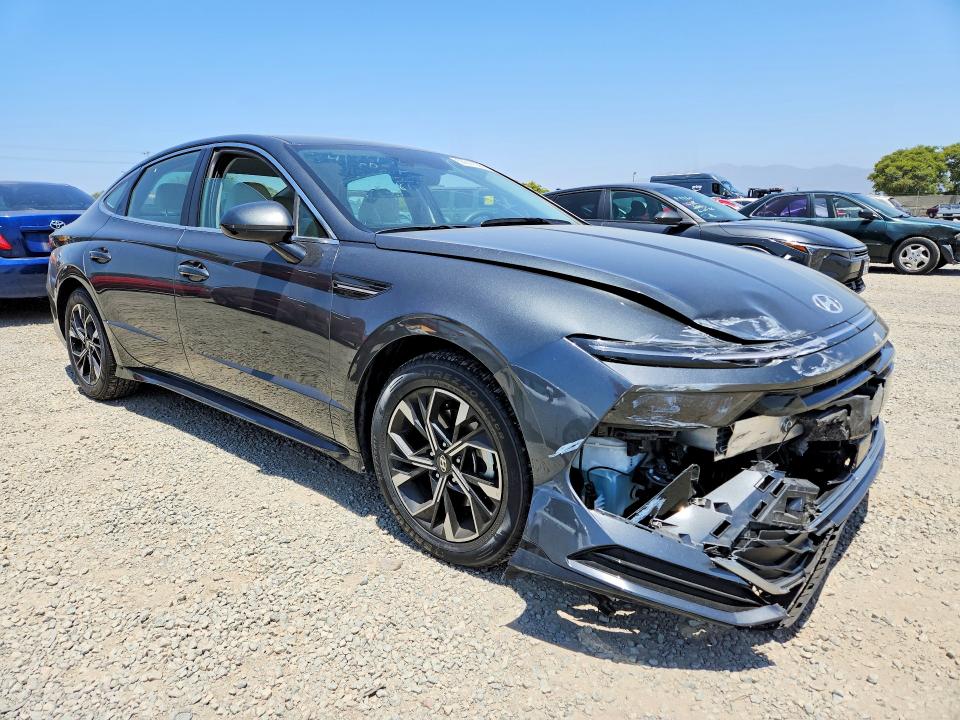 2025 Hyundai VIN KMHL64JA0SA479717 COPART salvage auction — FRONT END, Ca - Salvage Certificate, sold $8,100 on 2026-07-24 (photo 4)