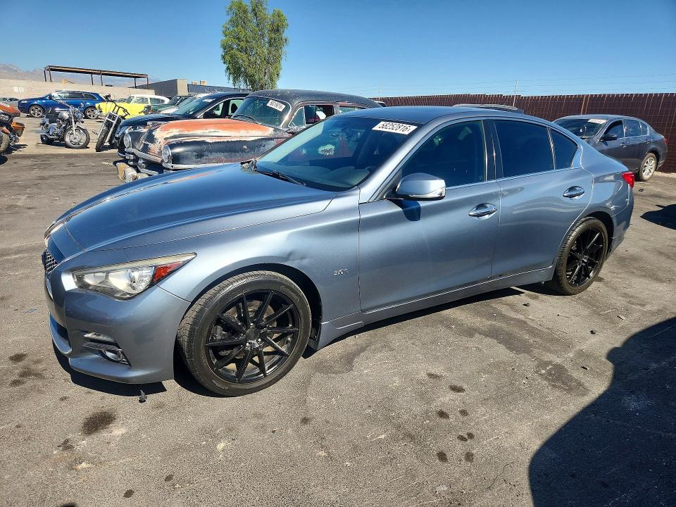 2017 Infiniti Q50 VIN JN1EV7ARXHM840758 COPART salvage auction — MINOR DENT/SCRATCHES, Wa - Vehicle Cert Of Ownership-Titl, sold $6,000 on 2026-07-27 (photo 1)