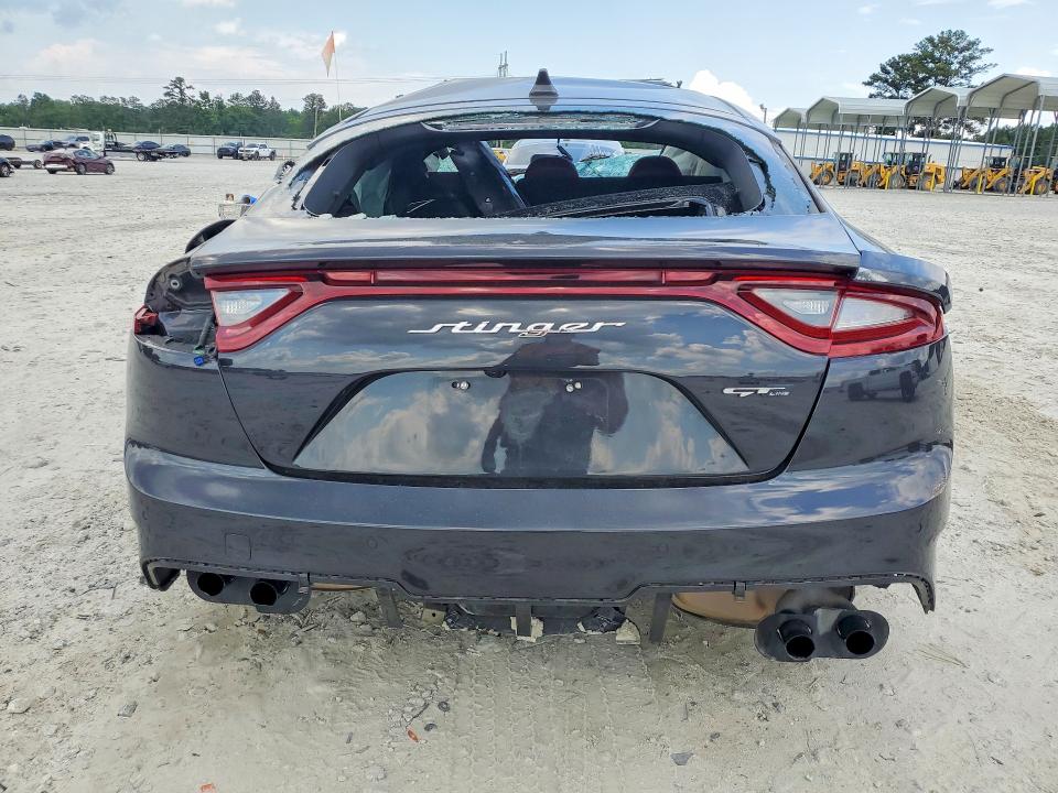 2020 Kia Stinger VIN KNAE15LAXL6080720 COPART salvage auction — ROLLOVER, Ga - Cert Of Title-Salvage, sold $850 on 2026-07-27 (photo 6)