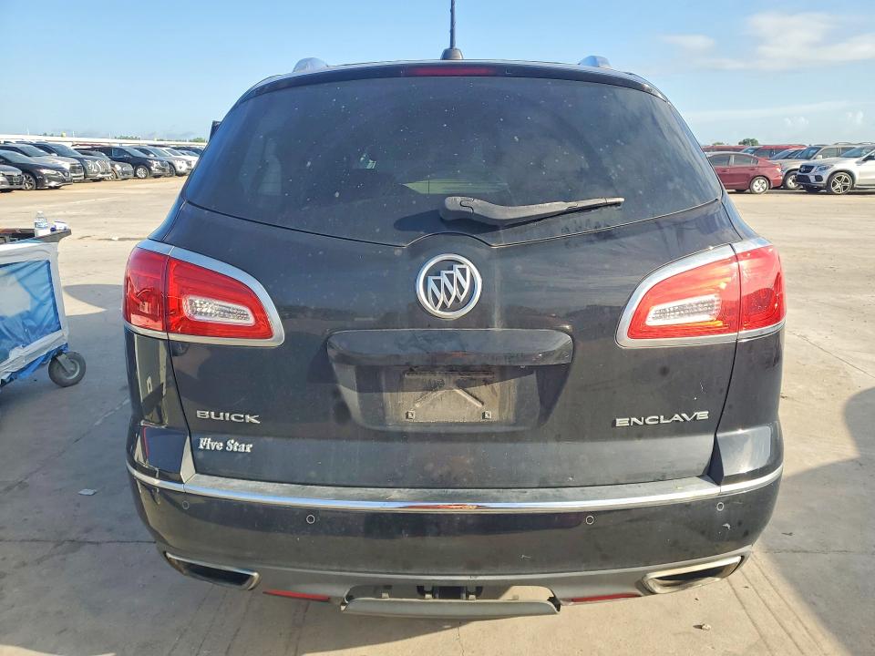 2017 Buick Enclave VIN 5GAKRCKD0HJ149631 COPART salvage auction — FRONT END, Tx - Salvage Vehicle Title, sold $675 on 2026-07-23 (photo 6)
