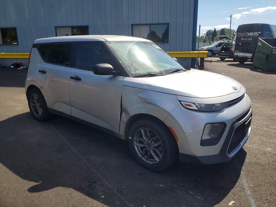 2020 Kia Soul VIN KNDJ22AU9L7091549 COPART salvage auction — FRONT END, Wa - Bill Of Sale, sold $2,250 on 2026-07-20 (photo 4)