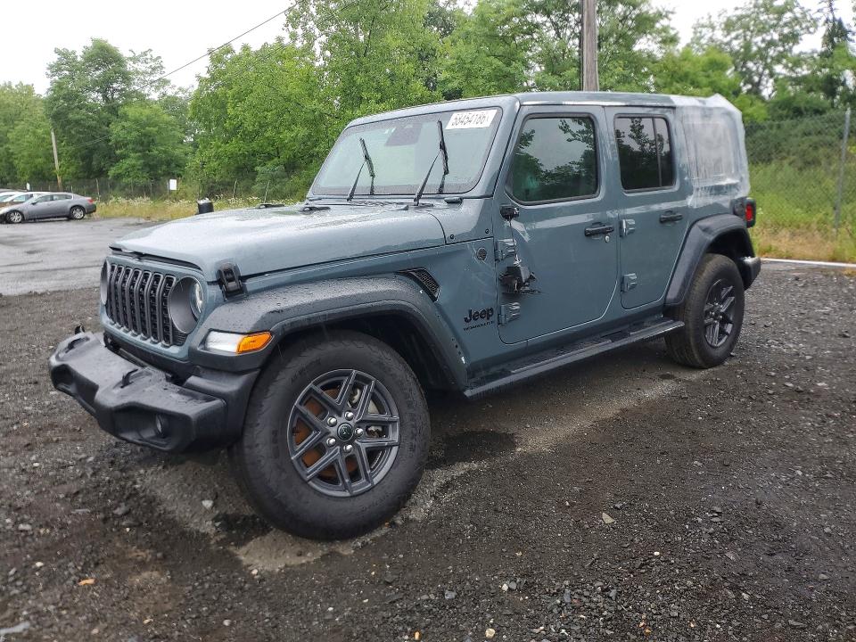 2025 Jeep Wrangler / VIN 1C4PJXDN8SW643500 COPART salvage auction — FRONT END, Nj - Cert Of Title-Salvage, sold $16,300 on 2026-07-09 (photo 1)