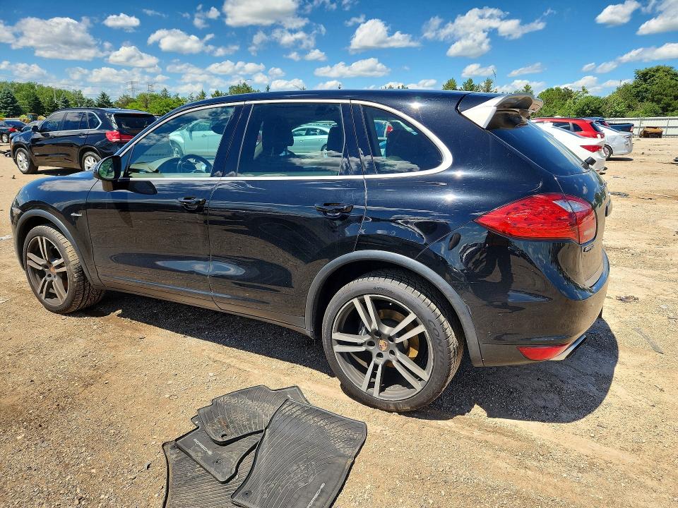 2014 Porsche Cayenne VIN WP1AF2A29ELA44341 COPART salvage auction — SIDE, Il - Salvage Certificate, sold $4,650 on 2026-07-16 (photo 2)