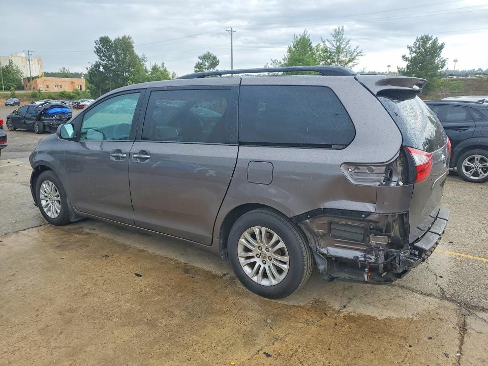 2016 Toyota VIN 5TDYK3DC8GS741944 COPART salvage auction — FRONT END, Sc - Cert Of Title-Salvage, sold $4,950 on 2026-07-10 (photo 2)