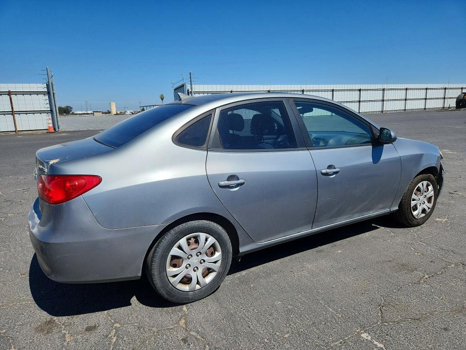2010 Hyundai Elantra VIN KMHDU4AD9AU190949 COPART salvage auction — FRONT END, CA - SALVAGE CERTIFICATE, sold $950 on 2026-07-20 (photo 3)