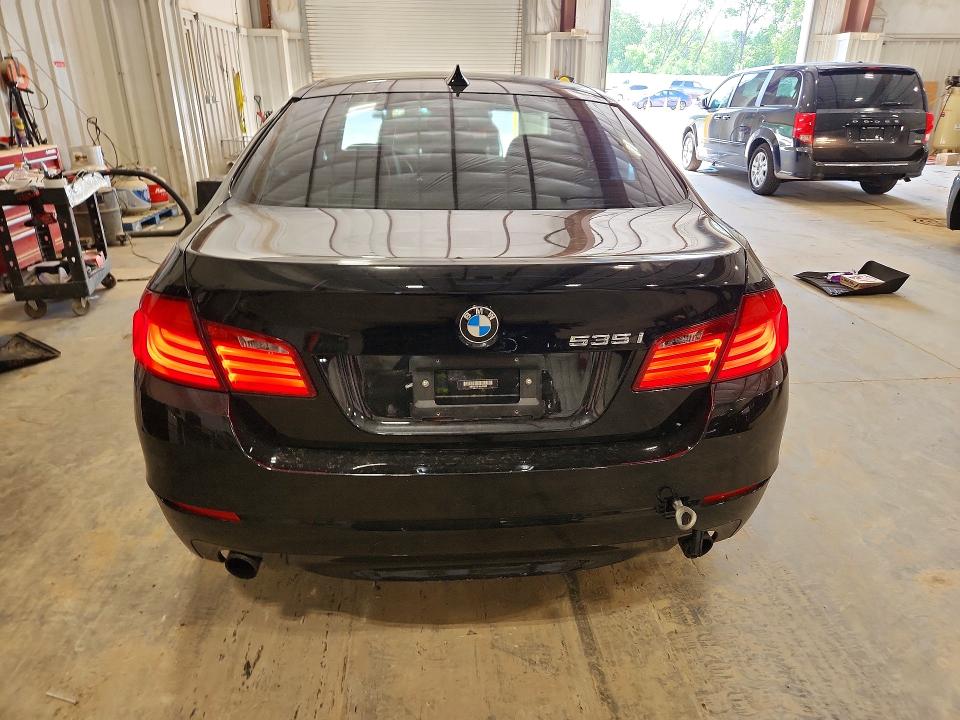 2011 BMW 5 series VIN WBAFU7C51BDU56256 COPART salvage auction — FRONT END, Wi - Certificate Of Title, sold $1,800 on 2026-07-15 (photo 6)