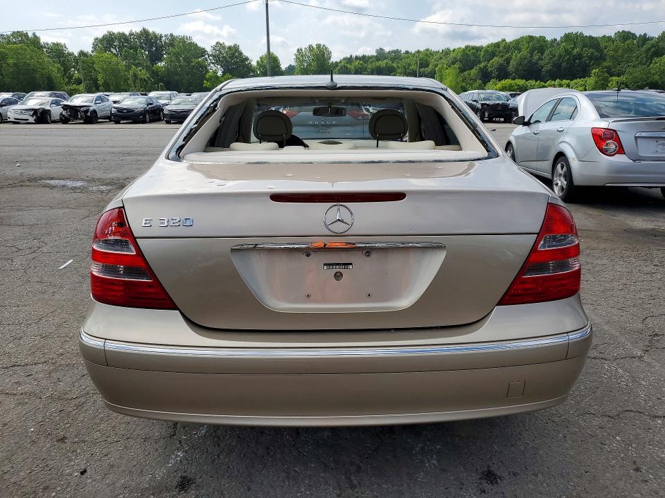 2003 Mercedes-benz E-class VIN WDBUF65J63A110598 COPART salvage auction — HAIL, Ky - Hail Salvage Brand, sold $725 on 2026-07-02 (photo 6)