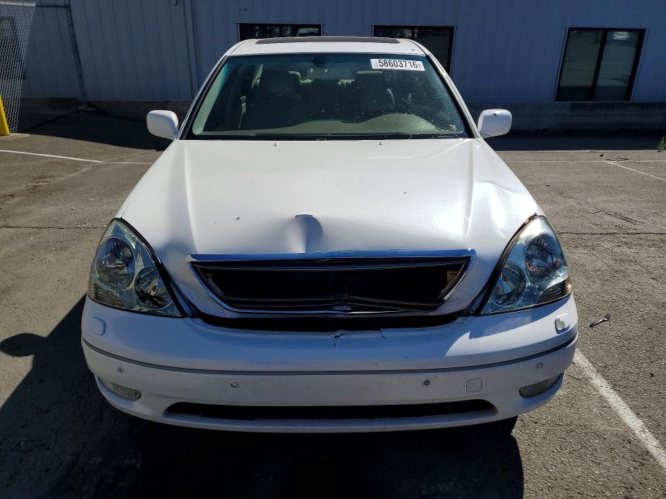 2001 Lexus Ls 430 VIN JTHBN30F010009328 COPART salvage auction — FRONT END, CA - SALVAGE CERTIFICATE, sold $425 on 2026-07-17 (photo 5)