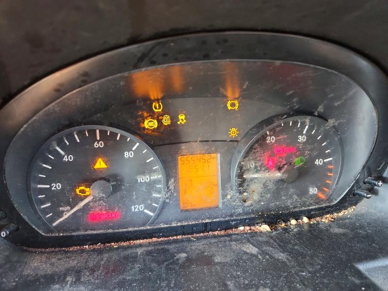2012 Mercedes-benz Sprinter VIN WD3PE8CB7C5610717 COPART salvage auction — REAR END, GA - CERTIFICATE OF TITLE, sold $275 on 2026-07-28 (photo 9)