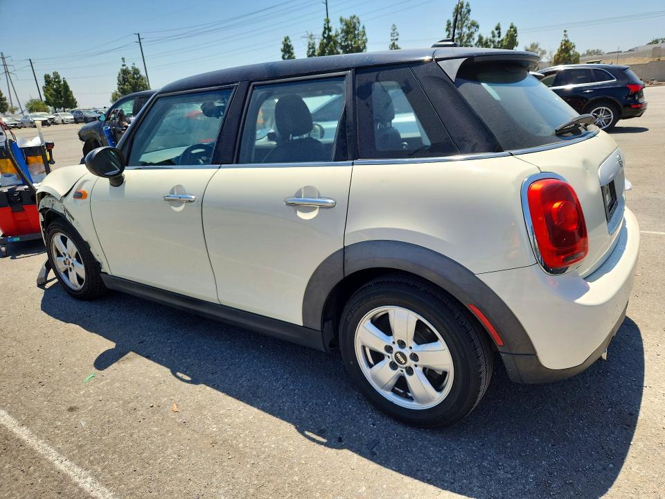 2015 Mini Cooper VIN WMWXS5C55FT827235 COPART salvage auction — FRONT END, Ca - Salvage Certificate, sold $775 on 2026-07-07 (photo 2)