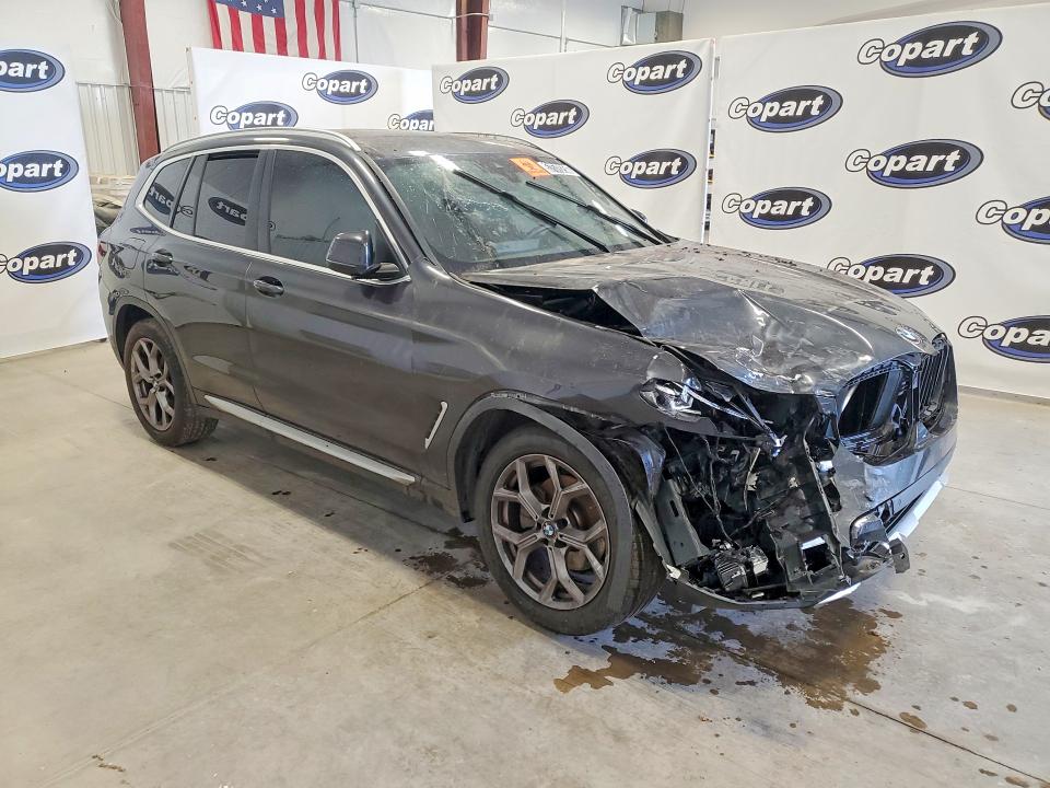 2022 BMW X3 VIN 5UX43DP04N9N34528 COPART salvage auction — FRONT END, Nc - Dlr Only-Clean/Over 25% Damage, sold $8,300 on 2026-07-14 (photo 4)