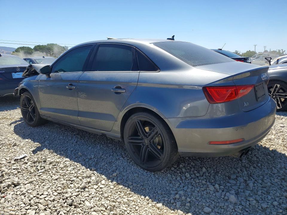 2016 Audi A3 VIN WAUA7GFF1G1020148 COPART salvage auction — FRONT END, Ca - Salvage Certificate, sold $250 on 2026-07-28 (photo 2)