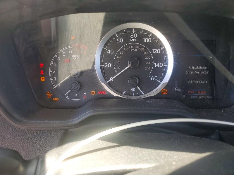 2021 Toyota Corolla VIN 5YFEPMAE9MP165897 COPART salvage auction — SIDE, CA - SALVAGE CERTIFICATE, sold $4,450 on 2026-07-15 (photo 9)