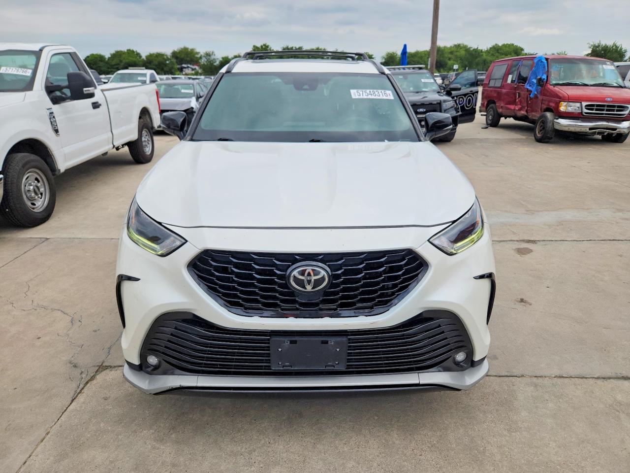 2021 Toyota Highlander VIN 5TDLZRAH1MS065440 COPART salvage auction — Normal Wear, TX - CERTIFICATE OF TITLE (P), sold $21,400 on 2026-07-08 (photo 5)