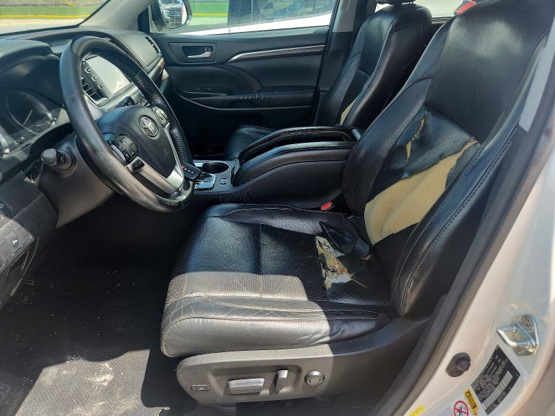 2016 Toyota Highlander VIN 5TDYKRFH7GS130685 COPART salvage auction — FRONT END, LA - CERTIFICATE OF TITLE, sold $4,250 on 2026-07-21 (photo 7)