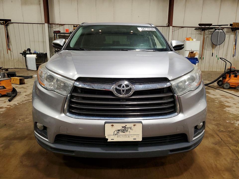 2016 Toyota VIN 5TDJKRFH2GS506940 COPART salvage auction — REAR END, Pa - Certificate Of Salvage, sold $8,200 on 2026-07-10 (photo 5)