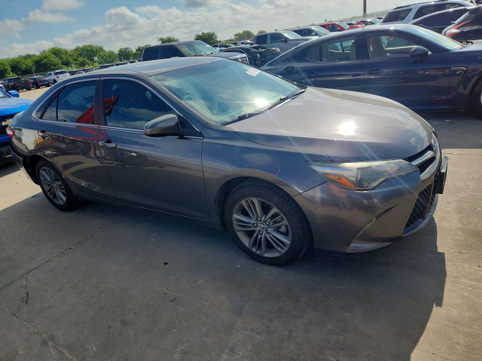 2016 Toyota Camry VIN 4T1BF1FK2GU143679 COPART salvage auction — REAR END, Tx - Salvage Vehicle Title, sold $3,350 on 2026-07-27 (photo 4)