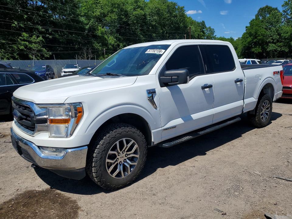 2021 Ford F-150 VIN 1FTFW1E13MFC73503 COPART salvage auction — MINOR DENT/SCRATCHES, Pa - Cert Of Title, sold $17,100 on 2026-07-19 (photo 1)