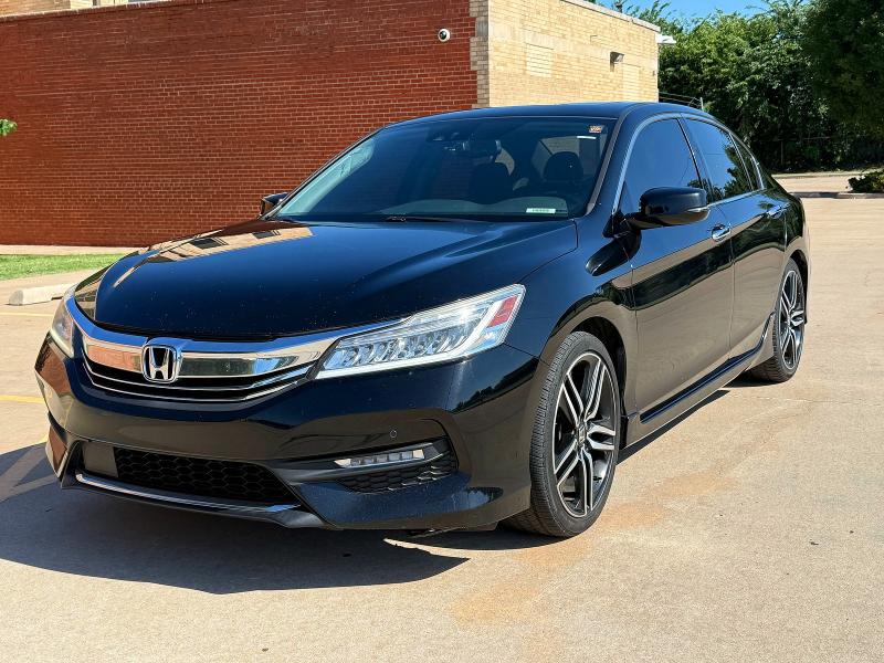 2016 Honda Accord VIN 1HGCR3F95GA030921 COPART salvage auction — MINOR DENT/SCRATCHES, Ok - Cert Of Title-Repossession (P), sold $4,650 on 2026-07-02 (photo 2)